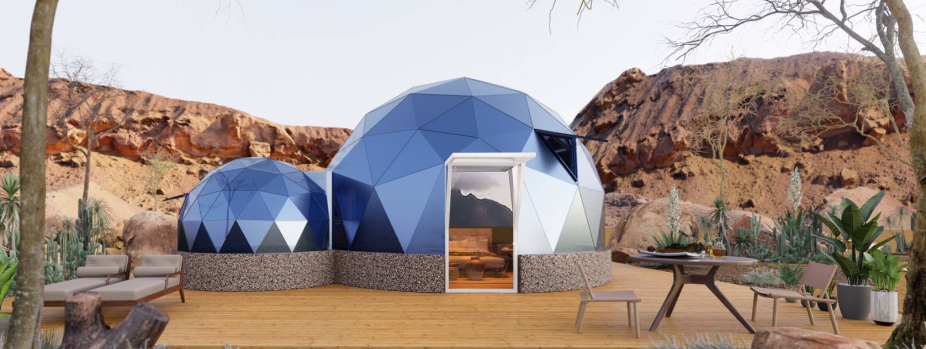 邢台球形智能光伏玻璃星空房